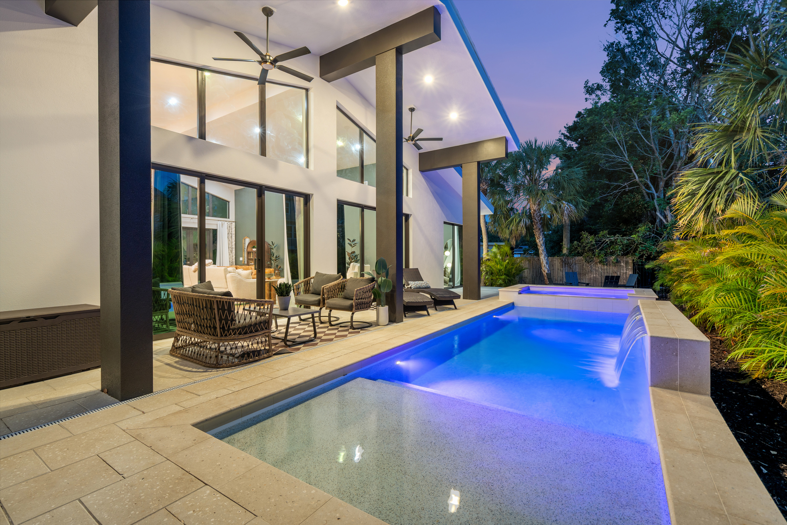 South Pelican Drive house interior
